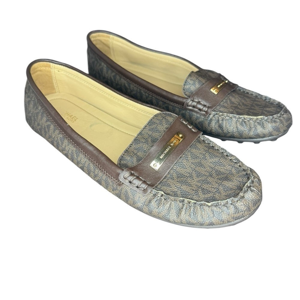 Michael Kors Everett Loafer Size 10 Brown